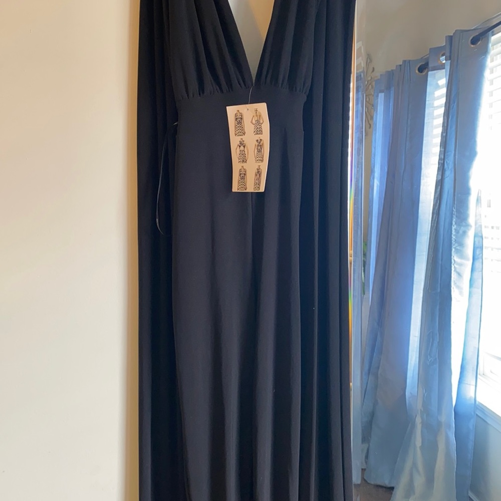 Pants black Connected wrap top